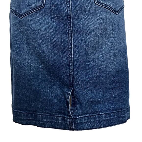 Style & Co NWT Medium Wash Mini Jean Skirt Women 4 - Picture 11 of 16